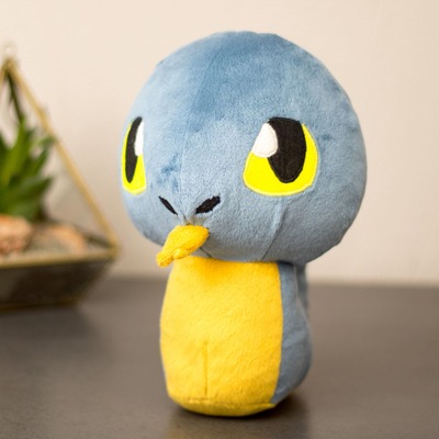 slide d'une photo de la peluche Python
